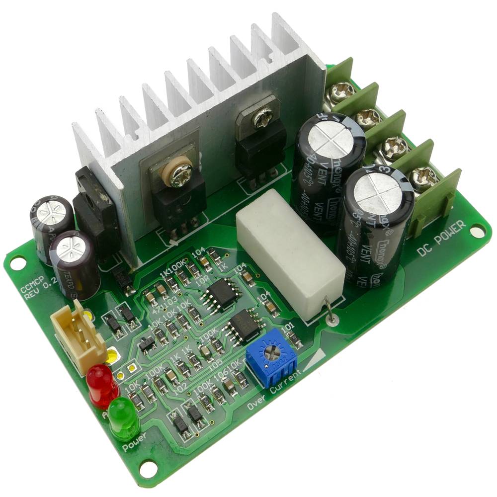 Controlador de velocidad para motor CCMCP de 12V-36V DC PWM con fusible