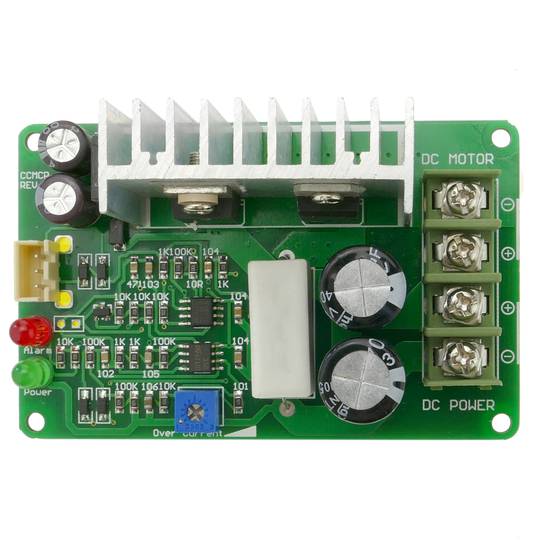 Controlador de velocidad para motor CCMCP de 12V-36V DC PWM con fusible