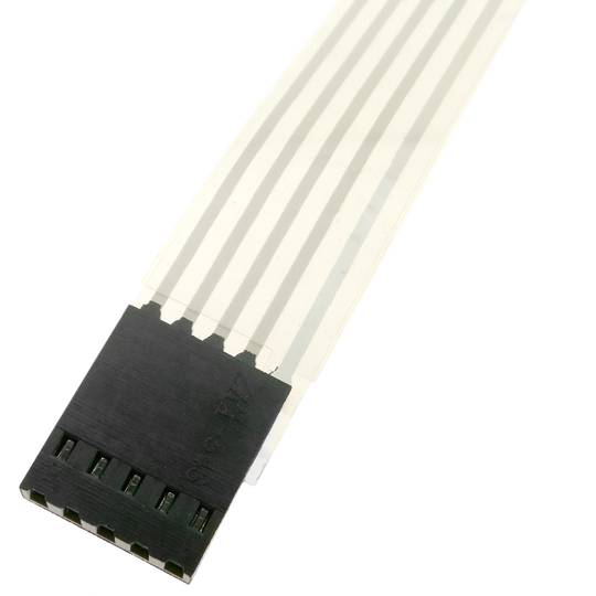 Tastiera a membrana a 4 tasti in linea retta