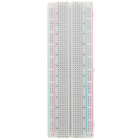 Elektronik Prototyp Steckplatine Board Breadboard Steckbrett von 830 Anschluss Punkten MB-102