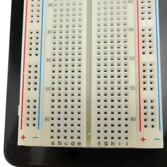 Placa para protótipos eletrônicos de 830 pontos de conexão ZY-201