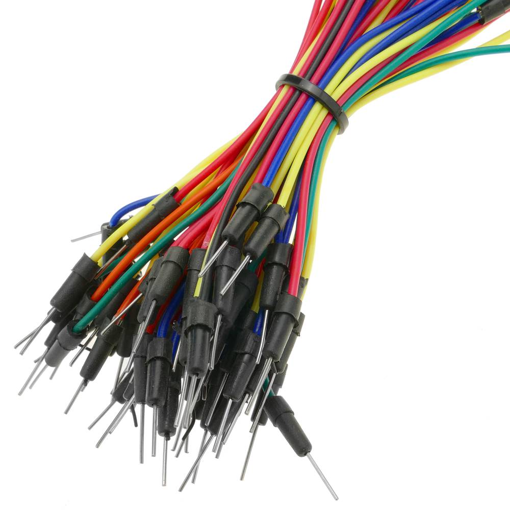  Cable de puente de electrónica de consumo aislante, cable de  conexión FemaWire, plástico para experimentos de bricolaje, proyectos  electrónicos, tablero de PC : Electrónica