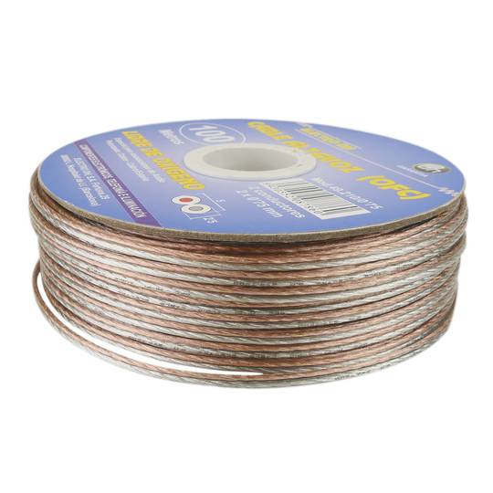 0,75 mm 100 m beztlenowa cewka kabla głośnikowego