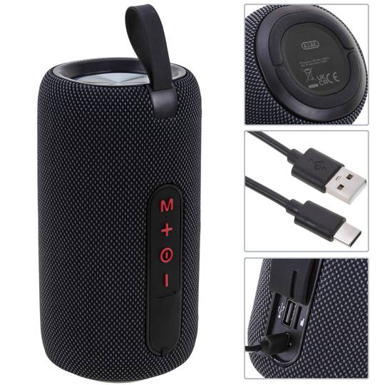 Altaveu portàtil de 1x16W amb bateria recarregable + powerbank + lector microSD
