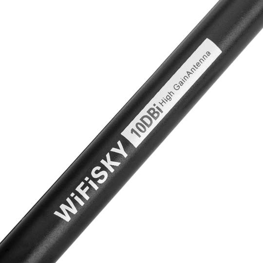 Kompaktowa dookólna antena WiFi 2,4 GHz i 10 dBi rSMA