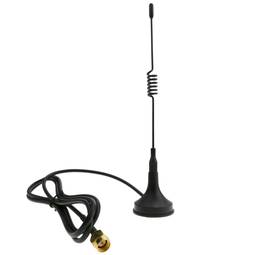 Omnidirectional antenna SMA male from 470 MHz to 3 dBi 150mm with 1m cable