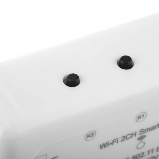 Inteligentny przełącznik Wi-Fi 2-kanałowy zgodny z Google Home, Alexa i IFTTT