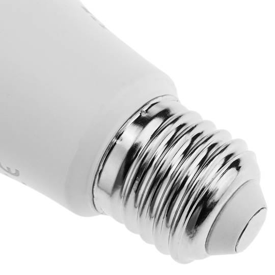 Lâmpada LED inteligente sem fio multicolor ajustável E27 9W compatível com Google Home, Alexa e IFTTT