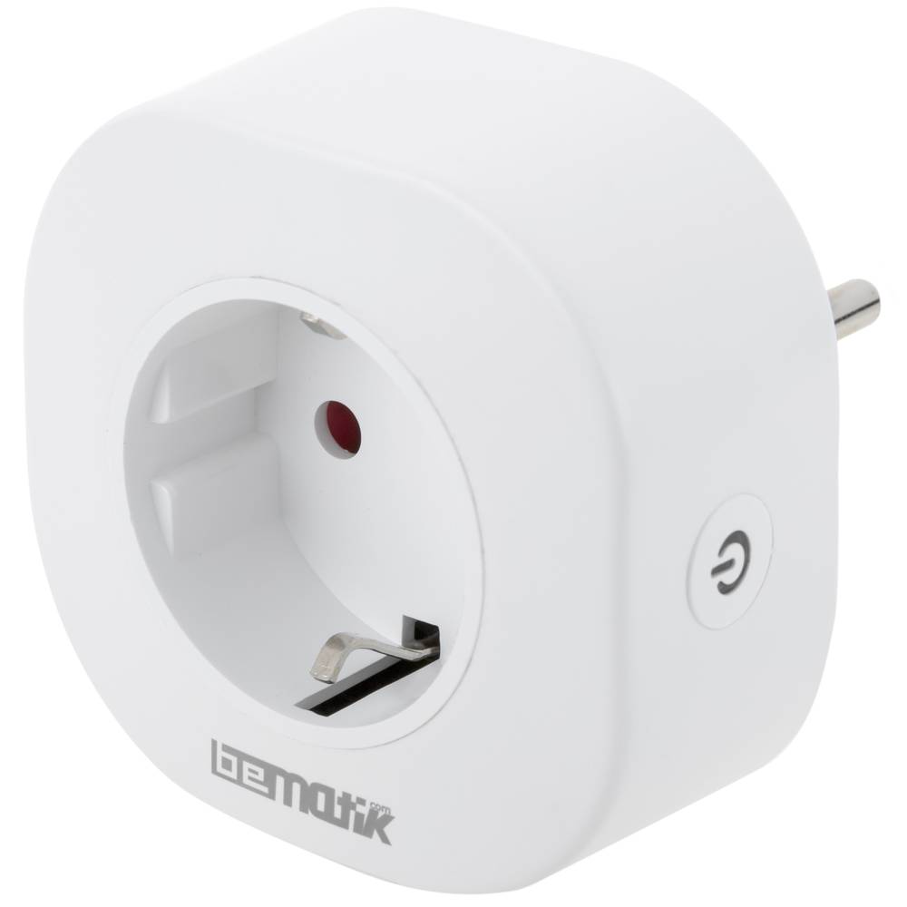 Smart plug White 10A 2200W WiFi compatible with Google Home, Alexa