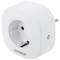 Plugue inteligente 10A 2200W WiFi Branco compatível com Google Home, Alexa e IFTTT