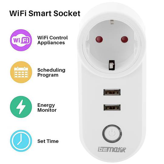 RCA Sensor Connect 4-Button Wireless Remote Scheduling LED Light Switch 2-Group, White