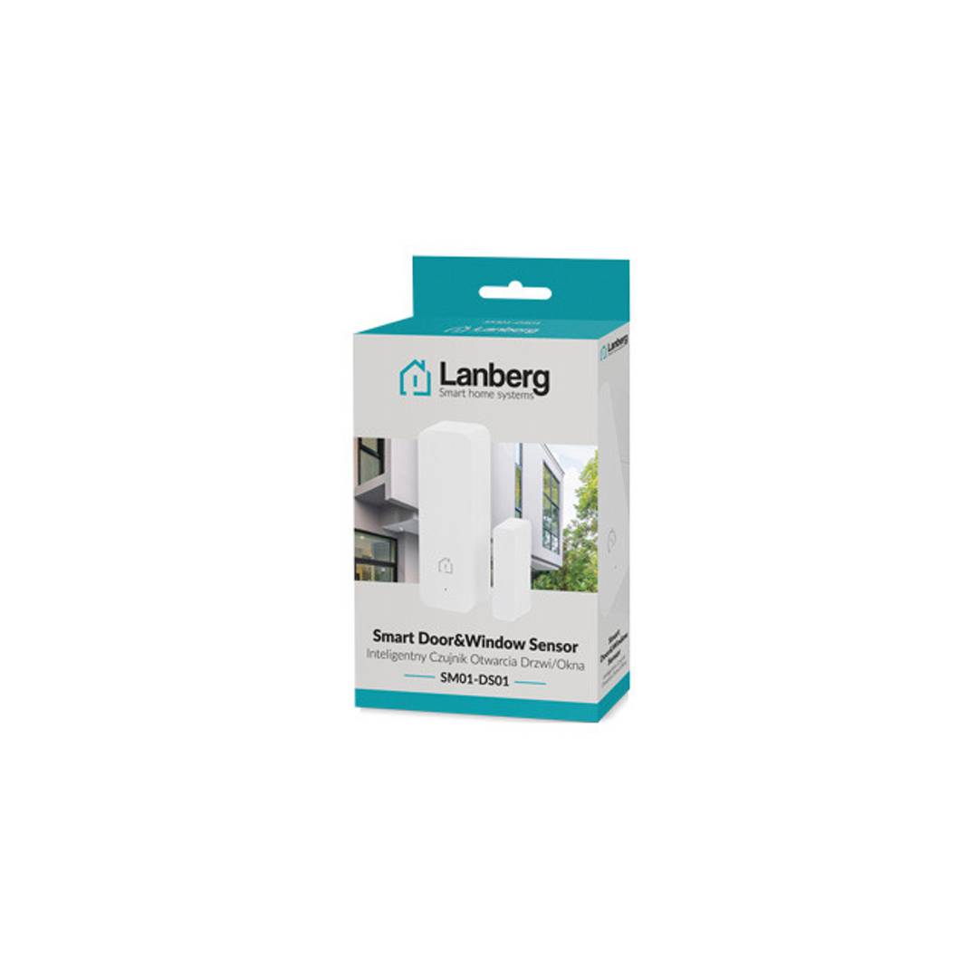 Lanberg SM01-DS01 Smart Home 2,4 GHz WIFI Tür-/Fenstersensor