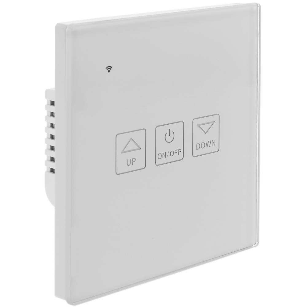 Interruttore smart touch dimmerabile bianco compatibile con Google Home,  Alexa e IFTTT - Cablematic