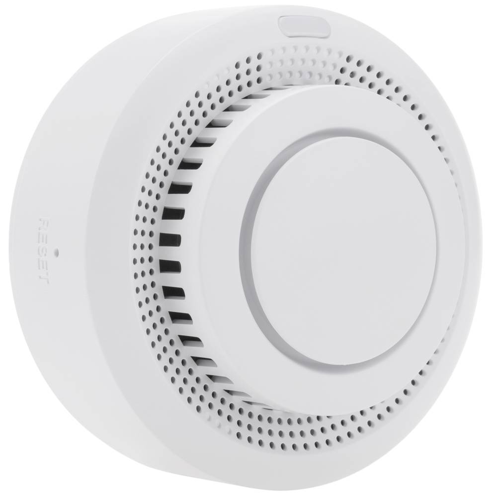 Détecteur de fumée intelligent WiFi compatible avec Google Home, Alexa et  IFTTT - Cablematic