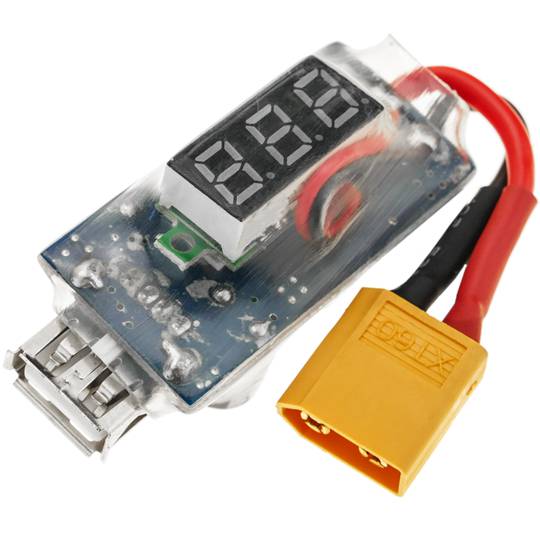 Electronic motor or servo controller 2-6S LIPO battery USB LCD DW-0944