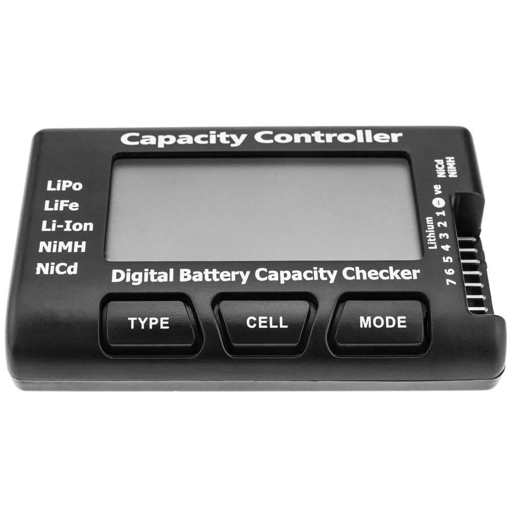Controlador electrònic de motors o servo comprovador capacitat bateria DW-0937