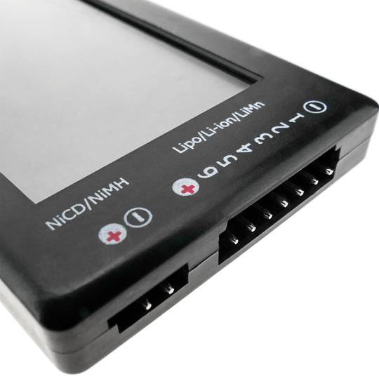 Controlador electrónico de motores o servo LCD  detector de baterías  LIPO DW-0947