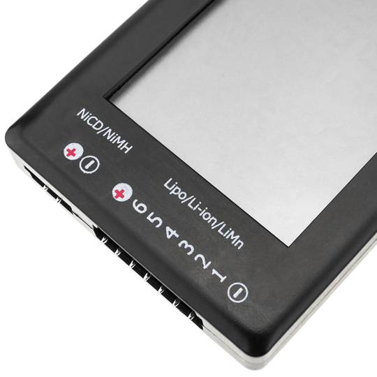 Controlador electrónico de motores o servo LCD  detector de baterías  LIPO DW-0947