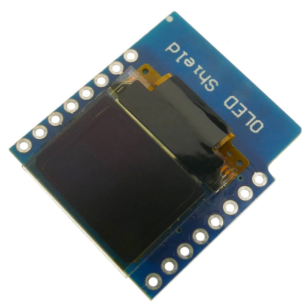 Module électronique d'affichage ou viseur OLED WeMos D1 64x48 I2C / IIC TFT ESP8266