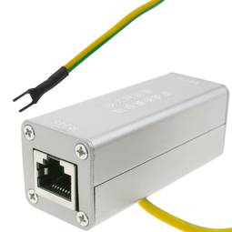 Overvoltage protector and electric shock. Ethernet RJ45 10KA DW-0500
