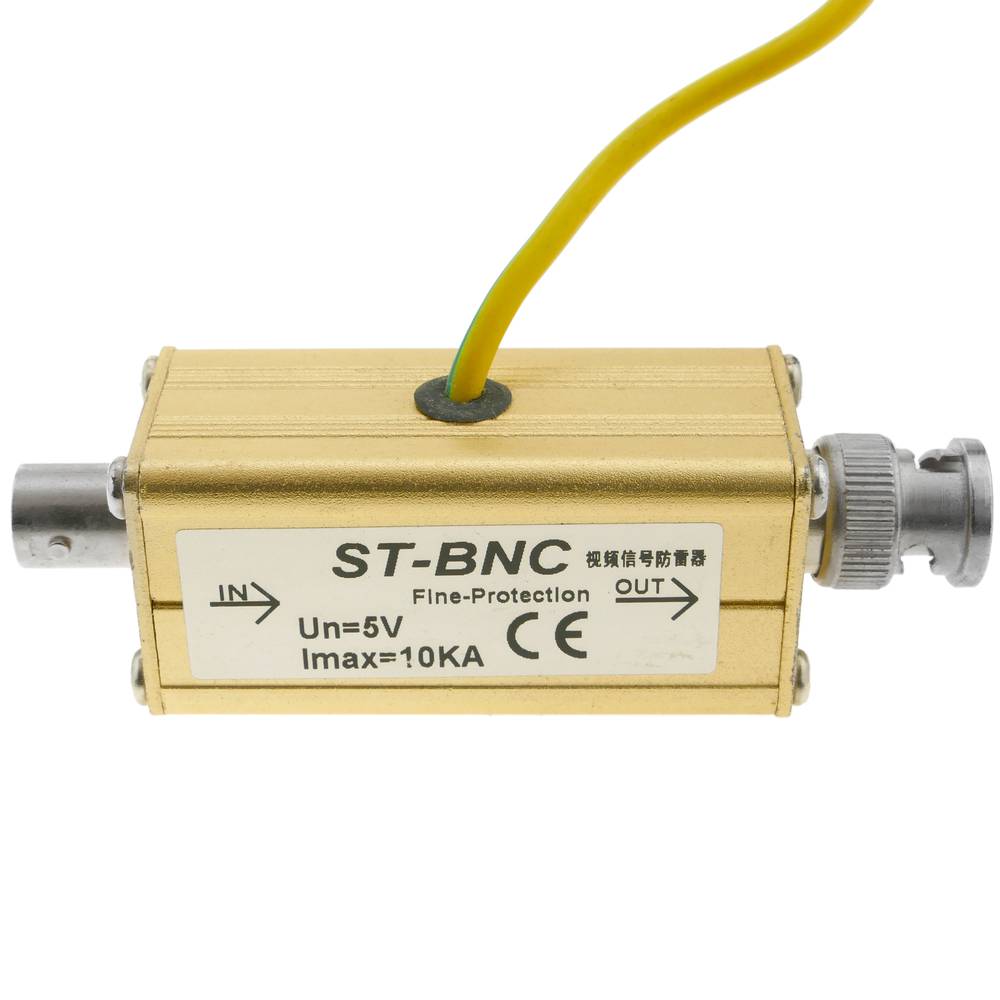 Protector de sobretensión y descargas eléctricas. Coaxial BNC CCTV 10KA 5V DW-0502
