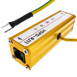 Surge protector and electric shock protector for phone RJ11 10KA DW-0499