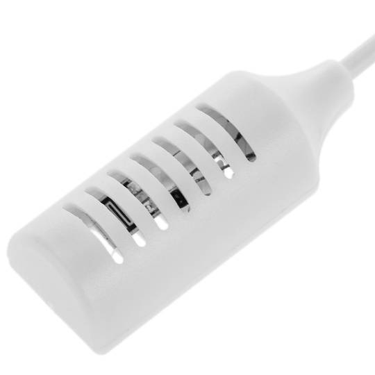 Termômetro higrômetro com sensor para painel DW-0223