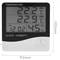 Thermometer Hygrometer und Digitaluhr DW-0202