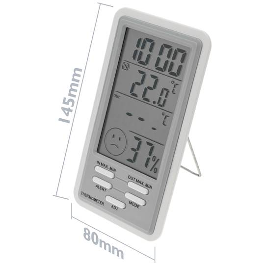 Mini termometro digitale LCD per interni temperatura ambiente igrometro  sensore misuratore di umidità termometro per interni temperatura -  AliExpress
