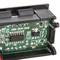 Visor LCD de 3 dígitos verde y con voltímetro 0-100VDC con marco
