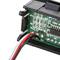 Visor LCD de 3 dígitos verde y con voltímetro 0-100VDC con marco