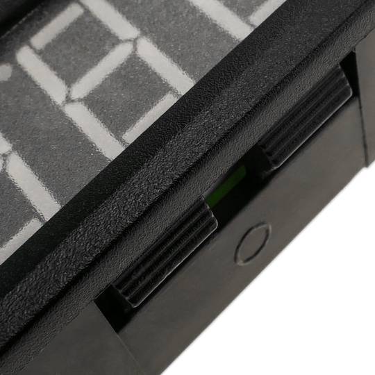 Affichage LCD à 3 chiffres bleu avec voltmètre 60-500V avec cadre