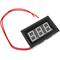 Groen 3-cijferig LCD-display met 60-500VAC voltmeter met frame