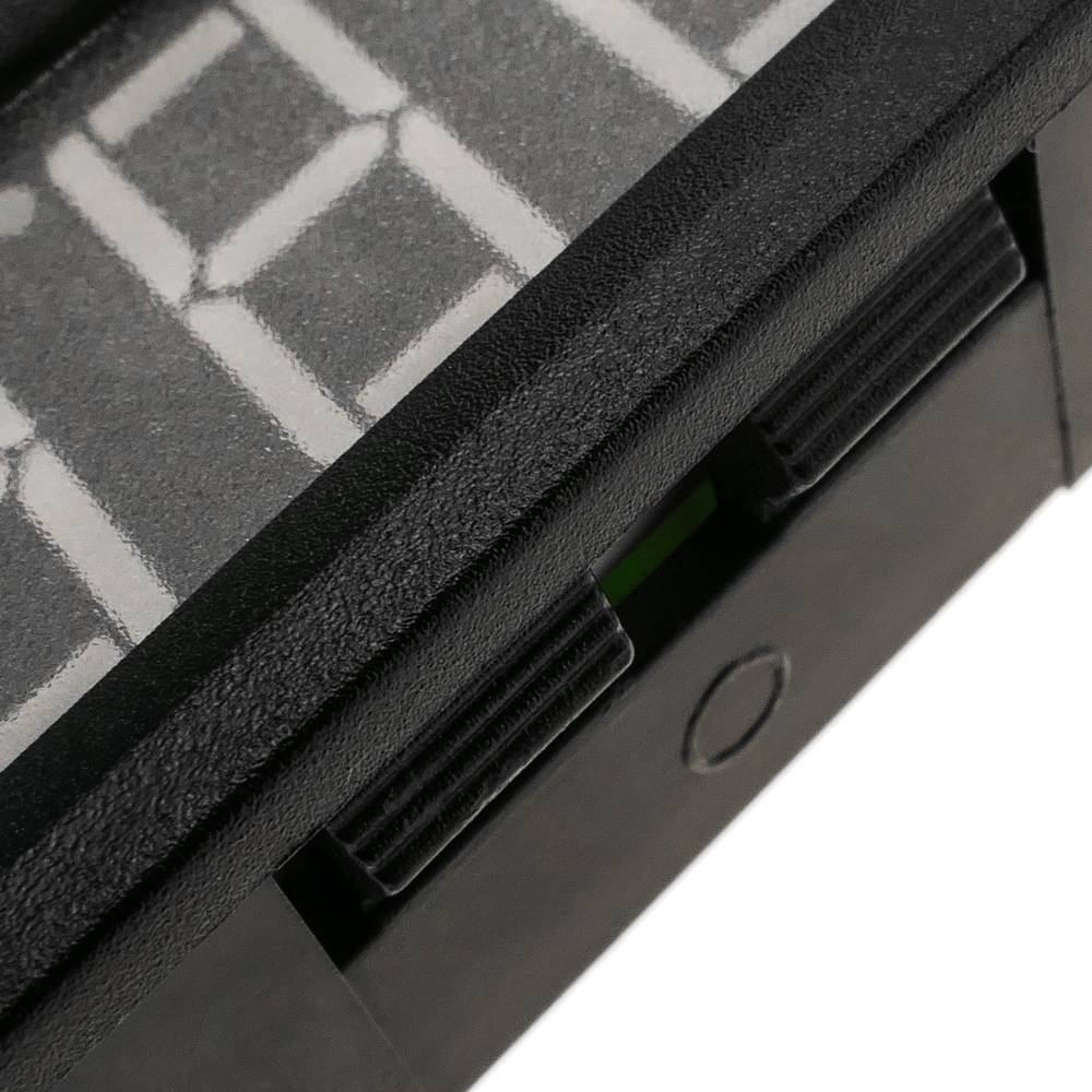 Groen 3-cijferig LCD-display met 60-500VAC voltmeter met frame