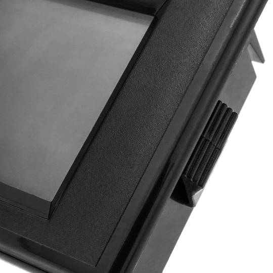 3-cijferig LCD-display met 7.5-30 VDC voltmeter voor zwart paneel