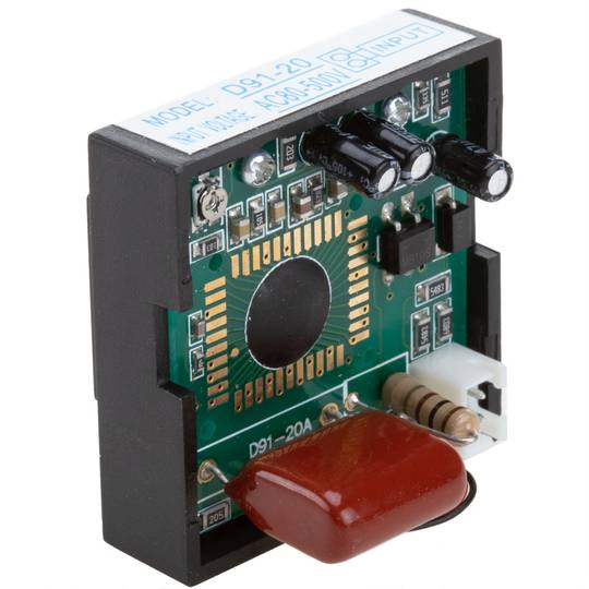 Écran LCD à 3 chiffres avec voltmètre 80-500V pour panneau noir 40x40x12mm