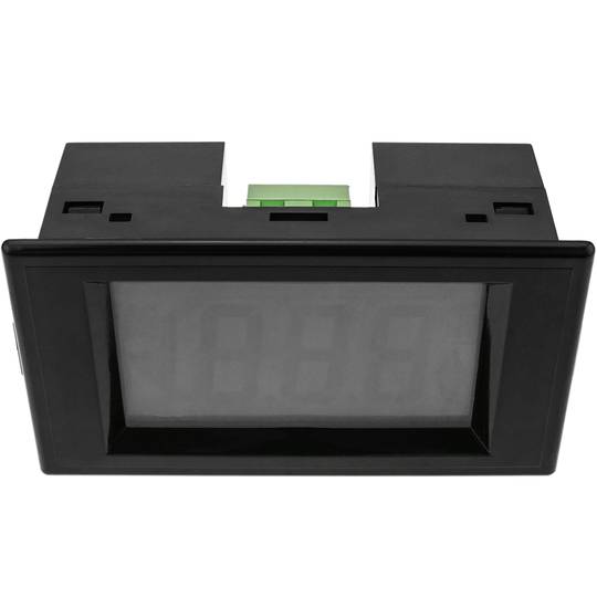 LCD-Display 3-stelliges und 80-500V Voltmeter für Panel schwarz 79x32x43mm