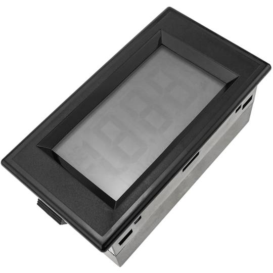 LCD-Display 3-stelliges und 80-500V Voltmeter für Panel schwarz 79x32x43mm