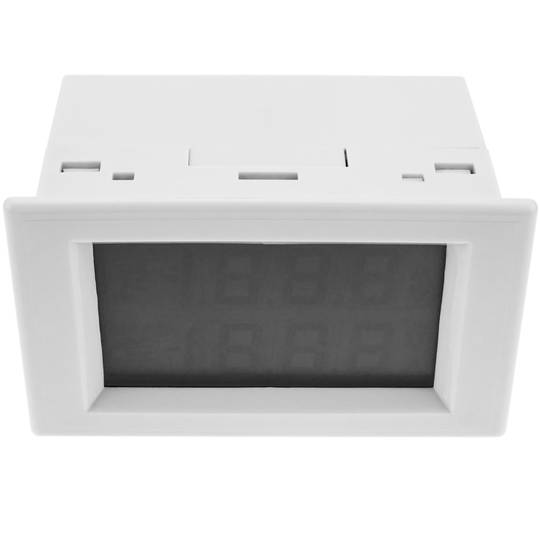 3-cyfrowy wyświetlacz LCD z woltomierzem 0–600 V 220 V AC dla białego panelu