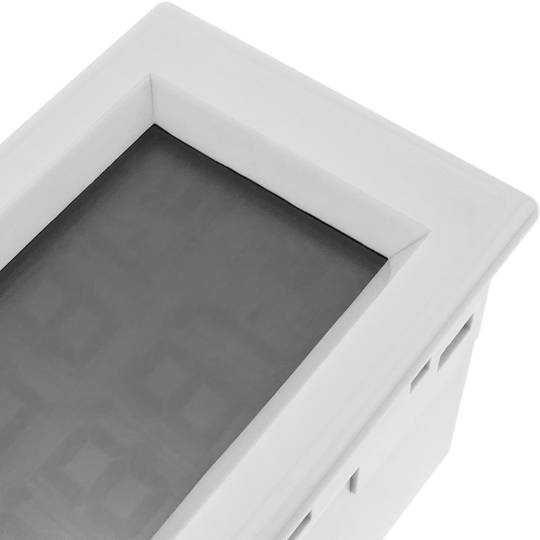 3-cyfrowy wyświetlacz LCD z woltomierzem 0–600 V 220 V AC dla białego panelu