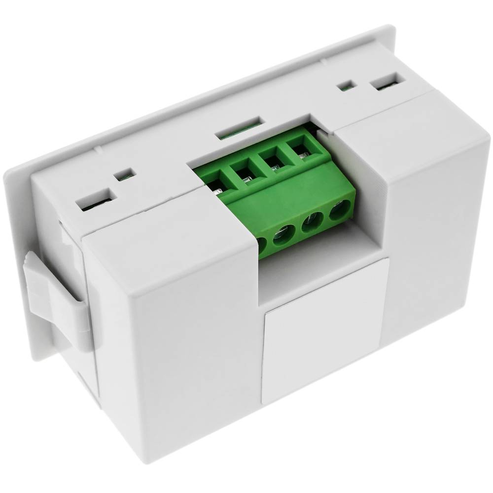 LCD-display met 3 cijfers en met ampèremeter 0 - 1999 A voor wit paneel