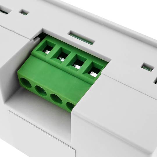 LCD-display met 3 cijfers en met ampèremeter 0 - 1999 A voor wit paneel