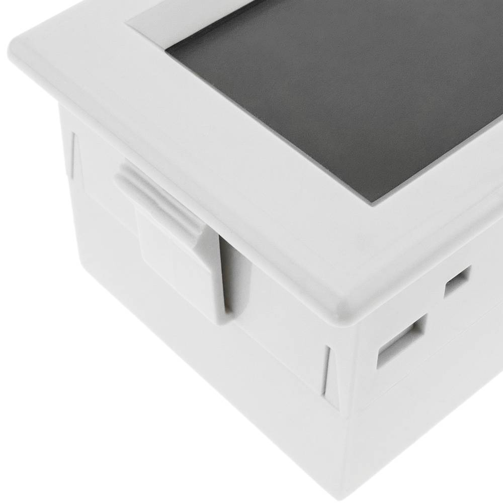 LCD-display met 3 cijfers en met ampèremeter 0 - 1999 A voor wit paneel