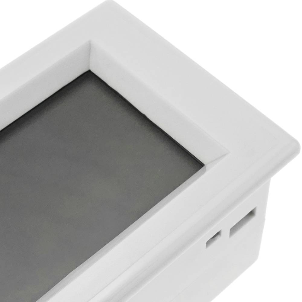 LCD-display met 3 cijfers en met ampèremeter 0 - 1999 A voor wit paneel