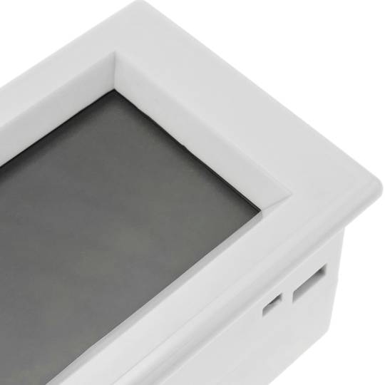 LCD-display met 3 cijfers en met ampèremeter 0 - 1999 A voor wit paneel