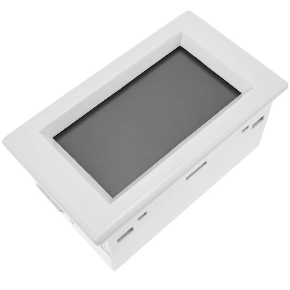 LCD-display met 3 cijfers en met ampèremeter 0 - 1999 A voor wit paneel