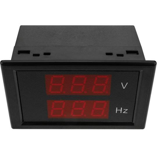 Display LCD a 3 cifre con voltmetro 80-300VAC 200-450VDC 45-65Hz per pannello nero