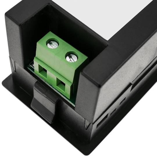 Display LCD a 3 cifre con voltmetro 80-300VAC 200-450VDC 45-65Hz per pannello nero