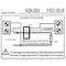 LCD 3 digit display dual with 80-300VAC voltmeter and 100-200A ammeter backlit