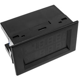 Visor LCD de 3 dígitos dual con voltímetro 80-300VAC y amperímetro 100-200A